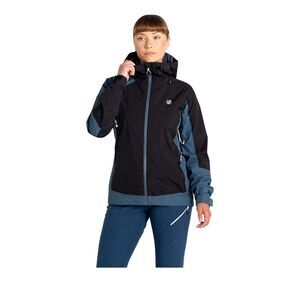 Dare 2B Womens/Ladies Traversing Waterproof Jacket / Black/Orion